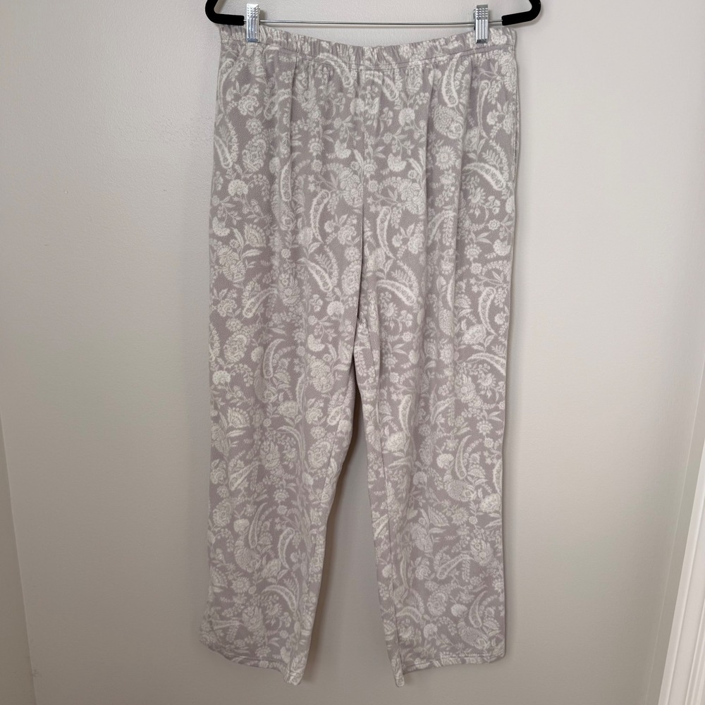Adonna Sleepwear Womens 2 Piece Fleece Winter Warm Pajamas Cold Weather Large - Picture 12 of 16